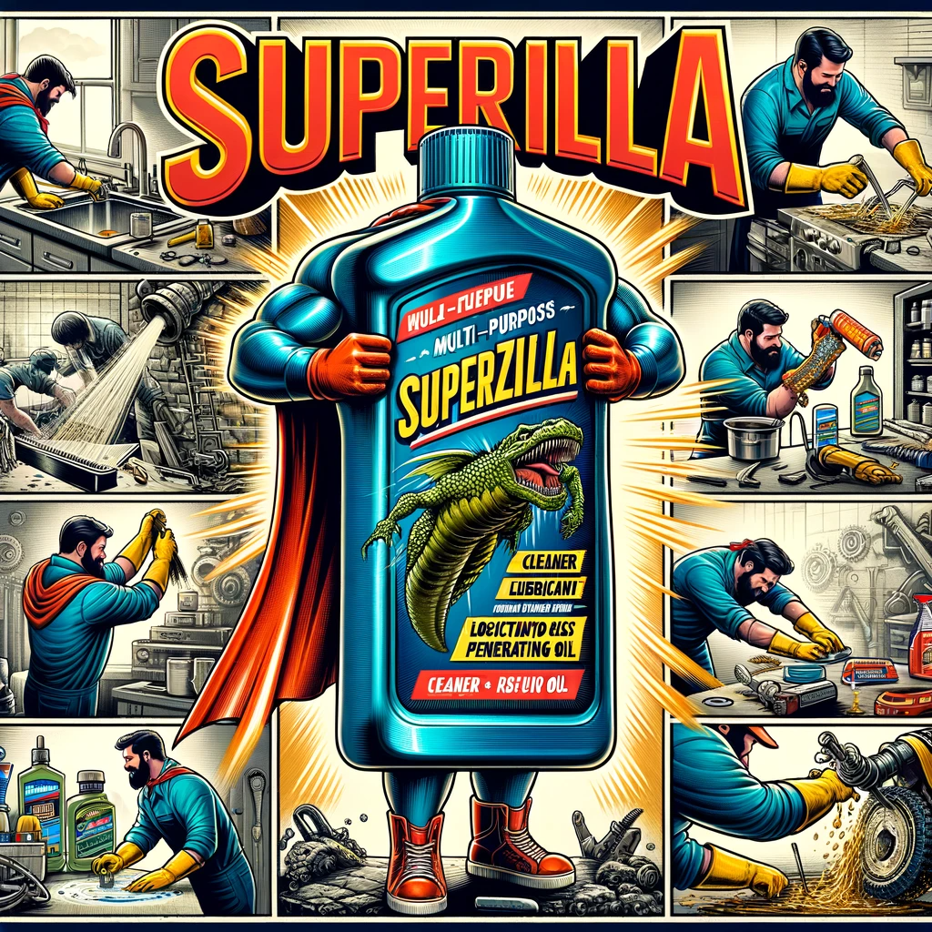 Illustrative image for the reviewed product Superzilla. Source: Dall-E.