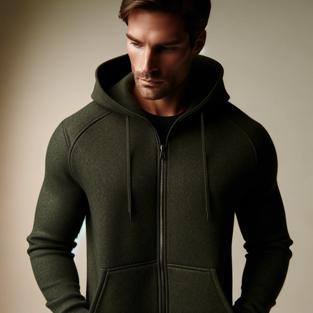 Illustrative image for the reviewed product Baerskin hoodie. Source: Dall-E.